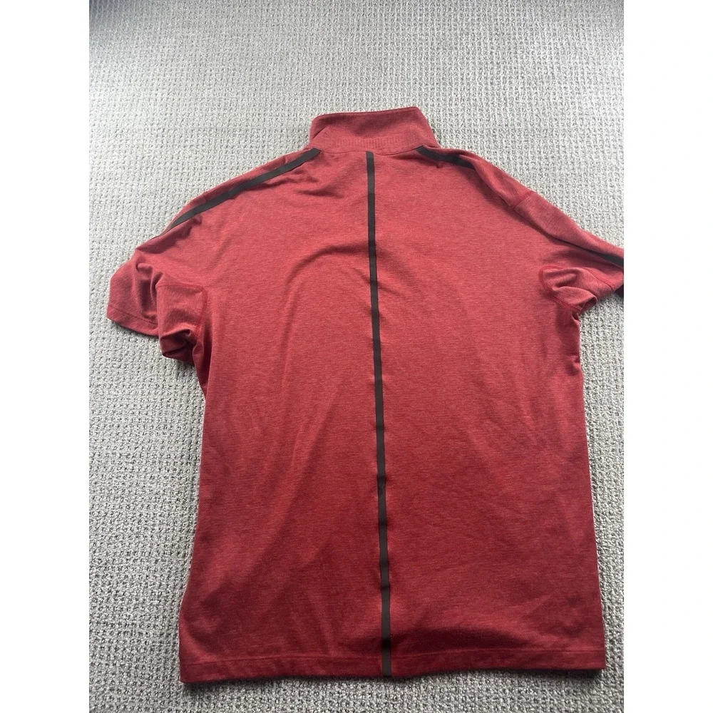 Nike Tiger Woods Collection Men's‎ L Red Dri-FIT Golf Polo Shirt 685859-687